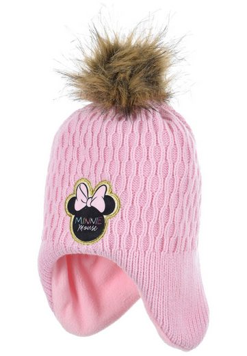 DISNEY MINNIE MOUSE Bommelmütze Baby Mädchen Winter-Mütze Strick-Bommel-Mütze mehr Sonderangebote