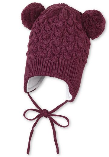 STERNTALER® Strickmütze Bommelmütze Struktur 1-St mehr Rabatte dieses Monats