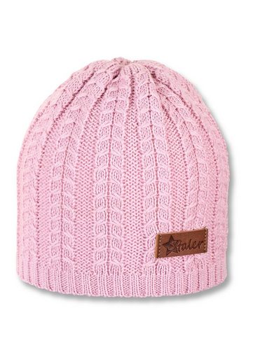 STERNTALER® Strickmütze Strickmütze (1-St., Wintermütze Strick Zopfmuster ideal für kalte Tage) Mütze mit Merinowollanteil und kleinem Zopfmuster mehr Sonderangebot