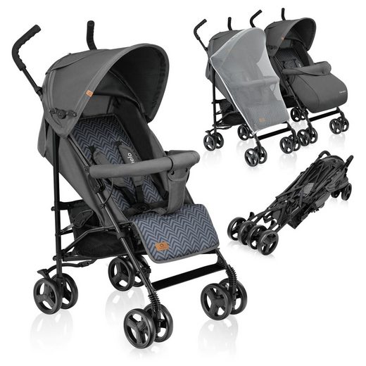 LIONELO Kinder-Buggy ELIA Moskitonetz, Beinwärmer, ab 0 bis 32 Monate mehr Blitzangebot
