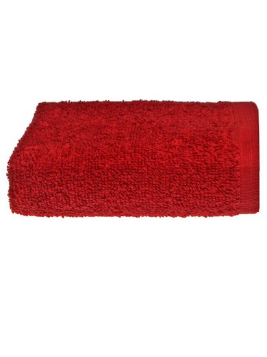 JULIE JULSEN Handtücher 1-Handtücher-Grau-Waschlappen 30 x 30 cm Baumwolle (1-St) mehr Zeitlich begrenztes Angebot