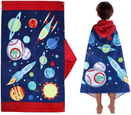 HYTIREBY Strandtücher Kinder Strandtuch Badetuch mit Kapuze Jungen Mädchen mehr Bis zu 60% Rabatt