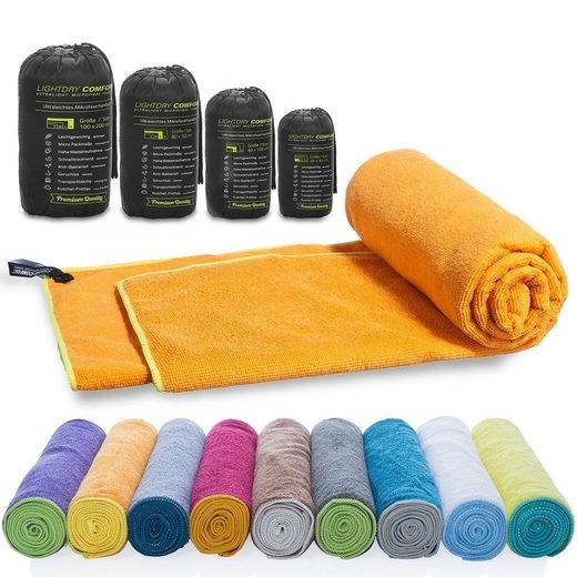 LIGHTDRY Reisehandtuch Backpack Mikrofaser Sporthandtuch Sport, Strand & Badehandtuch mehr Blitzverkäufe
