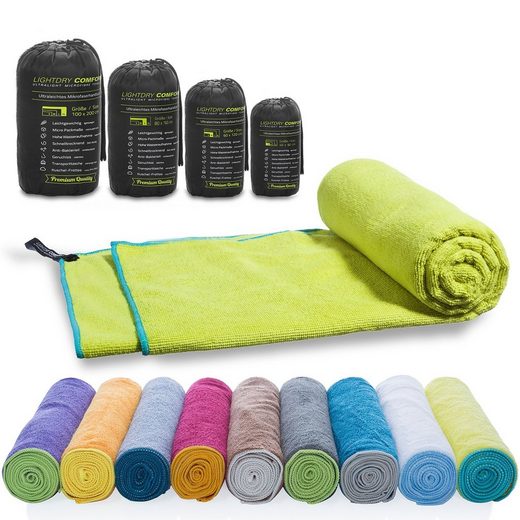 LIGHTDRY Reisehandtuch Backpack Mikrofaser Sporthandtuch Sport, Strand & Badehandtuch mehr Limitierter Zeitrabatt