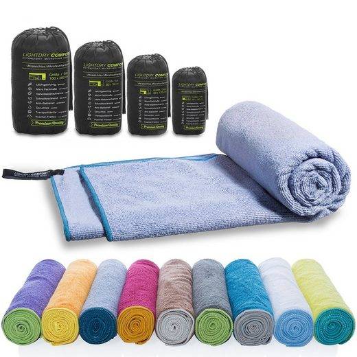 LIGHTDRY Reisehandtuch Backpack Mikrofaser Sporthandtuch Sport, Strand & Badehandtuch mehr Limitierter Zeitrabatt
