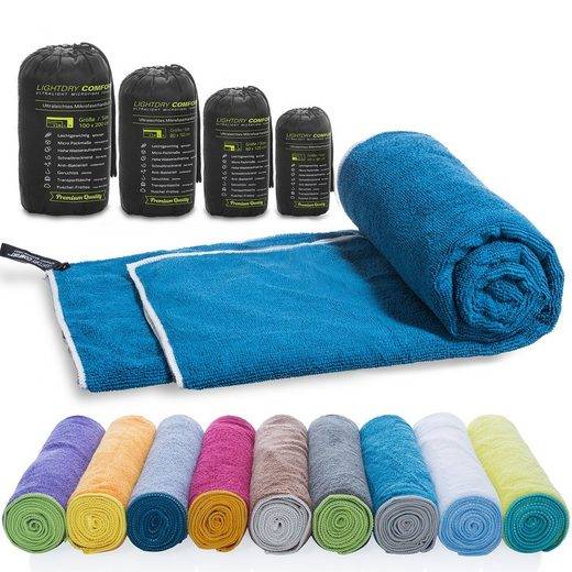 LIGHTDRY Reisehandtuch Backpack Mikrofaser Sporthandtuch Sport, Strand & Badehandtuch mehr Limitierter Zeitrabatt