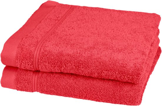 ROSS Handtücher Rubin Frottier (Packung, 2-St), 100% Baumwolle mehr Saisonschlussverkauf