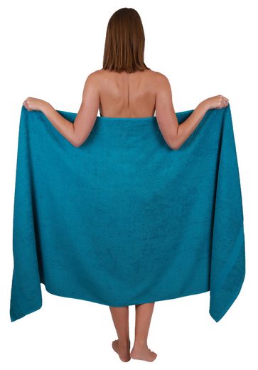 BETZ Badetuch Palermo groß XXL Größe 100 x 200 cm Saunatuch 100% Baumwolle (1 Stück, 1-St) mehr Muttertagsangebot