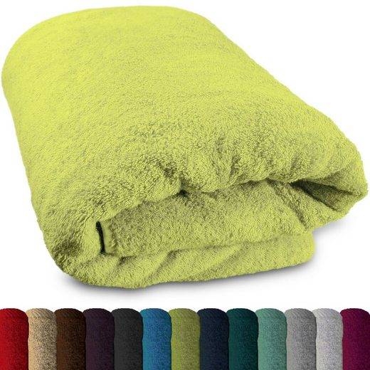 LANUDO Badetücher Lanudo® Saunahandtuch "Maxi Line" 100x200 cm div. Farben 100% Baumwolle (1-St) mehr Saisonschlussverkauf