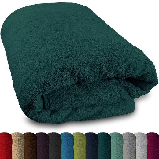 LANUDO Badetücher Lanudo® Saunahandtuch "Maxi Line" 100x200 cm div. Farben 100% Baumwolle (1-St) mehr Saisonschlussverkauf
