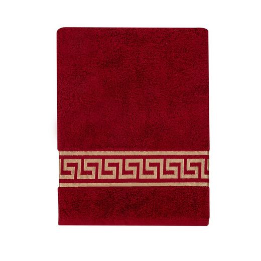BELLE ARTI Handtücher Luxus Mäander Gästetücher Badetücher Duschtücher Saunatücher in Set (1-St), schwarz, weiss, beige, rot, gold, 100% Baumwolle, Frottee, eingestickt mehr Neueste Stile