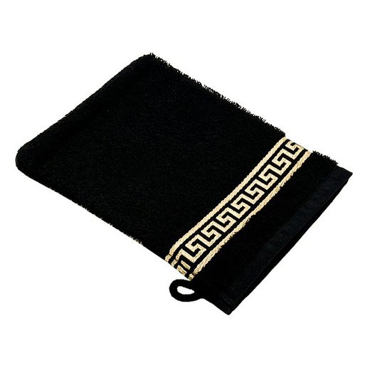 BELLE ARTI Handtücher Luxus Mäander Gästetücher Badetücher Duschtücher Saunatücher in Set (1-St), schwarz, weiss, beige, rot, gold, 100% Baumwolle, Frottee, eingestickt mehr Bis zu 50% Rabatt