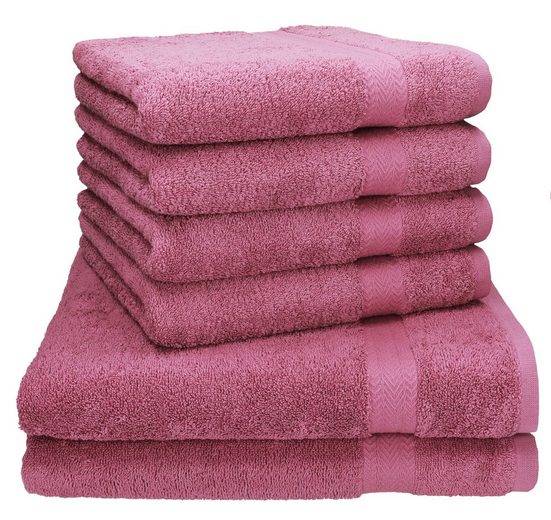 BETZ Handtuch Set Betz PREMIUM Handtuch-Set -6 teiliges Handtücher-Set-100% Baumwolle 100% Baumwolle, (6-tlg) mehr Letzter Tag