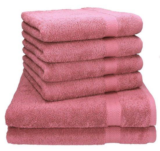 BETZ Handtuch Set Betz PREMIUM Handtuch-Set -6 teiliges Handtücher-Set-100% Baumwolle 100% Baumwolle, (6-tlg) mehr Fabrikladen