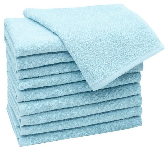 ZOLLNER Gästehandtücher Walkfrottier (10-St), 30 x 50 cm, 100% Baumwolle, vom Hotelwäschespezialisten mehr Tägliche Deals