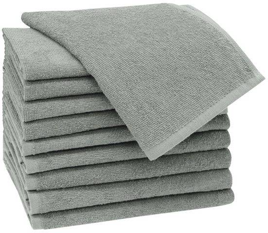 ZOLLNER Gästehandtücher Walkfrottier (10-St), 30 x 50 cm, 100% Baumwolle, vom Hotelwäschespezialisten mehr Tägliche Deals