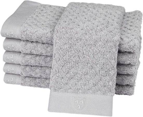 ROSS Gästehandtücher Harmony Frottier (6-St), 100 % Baumwolle mehr Super Rabatt
