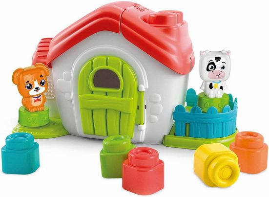 CLEMENTONI® Spielbausteine Clemmy Soft, Sensorische Farm Made in Europe mehr Fabrikladen