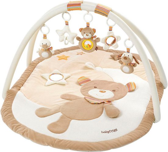 FEHN Spielbogen Rainbow, 3-D-Activity-Decke mit Krabbeldecke mehr Begrenzt auf 3 Tage