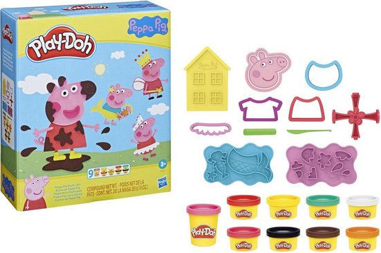 HASBRO Knete Play-Doh, Peppa Wutz Stylingset mehr im Angebot