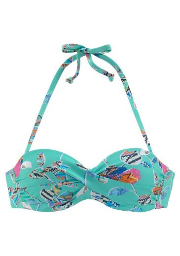 SUNSEEKER Bügel-Bandeau-Bikini-Top Jam mit Wickeloptik mehr 2025