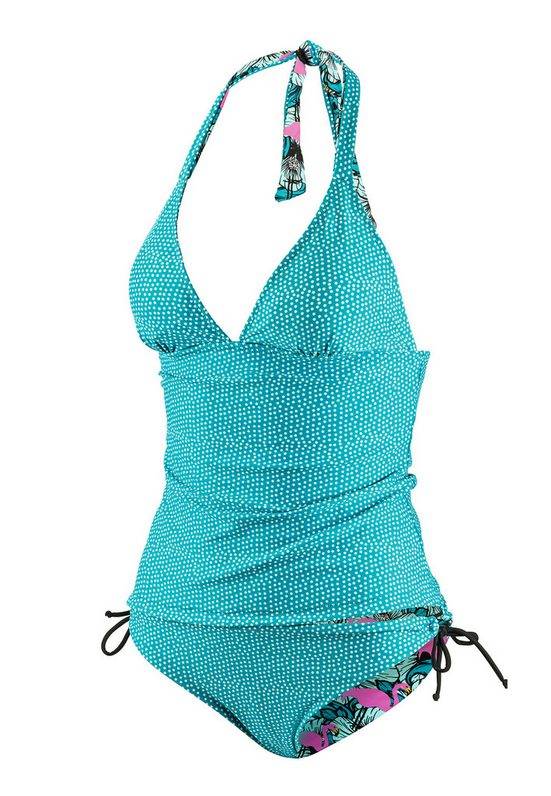 BECO BEERMANN Tankini BECO Wende-Empire Line Tankini (2-St) kaschierender Neckholder in zwei exotischen Designs mehr Valentinstagsangebot