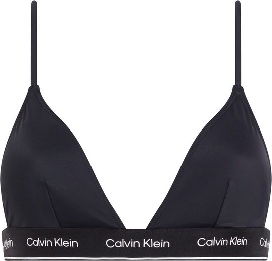 CALVIN KLEIN SWIMWEAR Triangel-Bikini-Top TRIANGLE-RP mit Logoschriftzügen auf dem Unterband mehr Zeitlich begrenztes Angebot