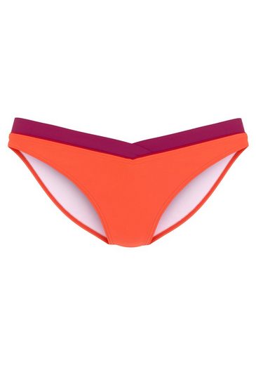 S.OLIVER Bikini-Hose Yella mit kontrastfarbenen Details und V-Bund mehr Neuheiten