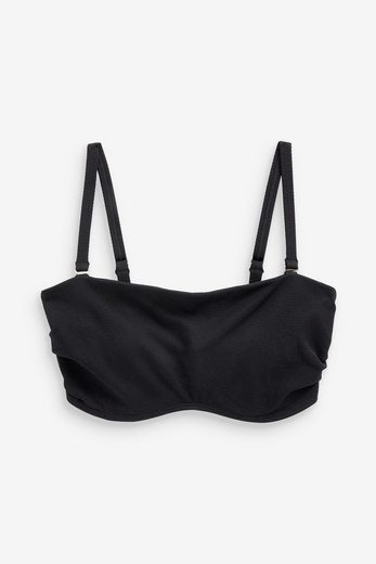NEXT Bandeau-Bikini-Top Unwattierter, trägerloser Minimizer-Bikini, DD+ 1-St mehr Räumungsverkauf