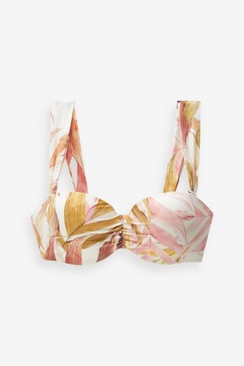 NEXT Bandeau-Bikini-Top Figurformendes, wattiertes Bandeau-Bikinitop 1-St mehr Fabrikladen