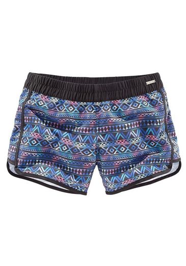 LASCANA Badeshorts elastisches Bündchen, mit Gesäßtasche, softe Microfaser-Qualität mehr Fabrik Onlineshop
