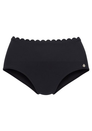 LASCANA Highwaist-Bikini-Hose Camilla mit Farbkontrast mehr Letzter Tag