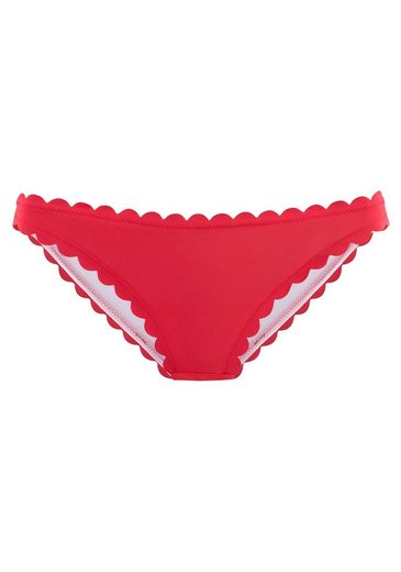 LASCANA Bikini-Hose Scallop in knapper Brasilien-Form mehr Auslauf