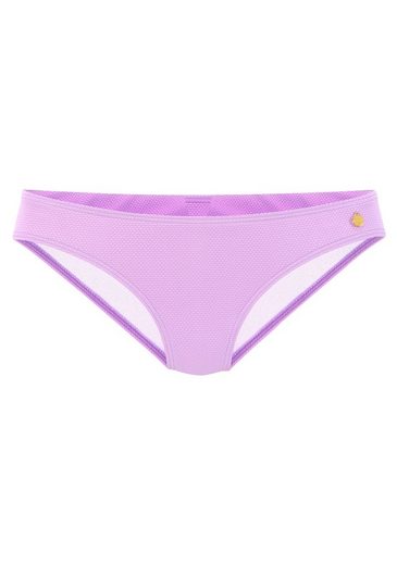 LASCANA Bikini-Hose Cana unifarben aus Strukturware mehr Großer Ausverkauf