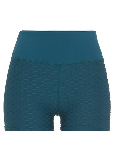 VIVANCE ACTIVE Shorts -Kurze Hose mit breitem Bund und Wabenoptik mehr