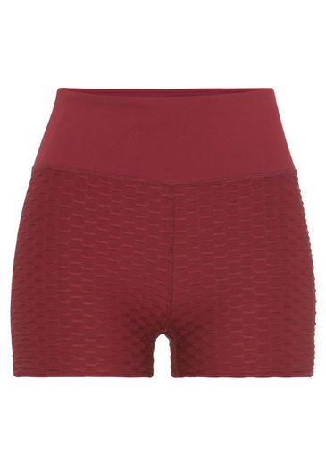VIVANCE ACTIVE Shorts -Kurze Hose mit breitem Bund und Wabenoptik mehr VIP-Rabatte