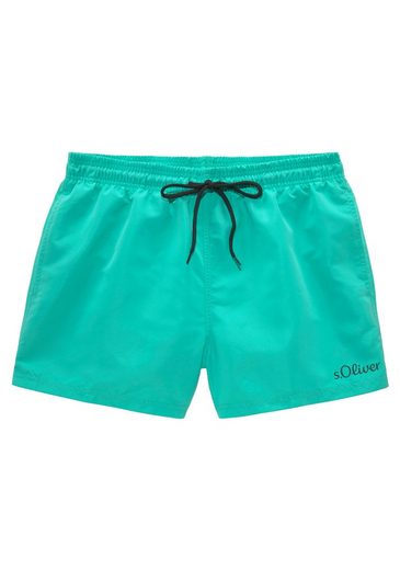 S.OLIVER Badeshorts mit komplementärem Farbdesign mehr 50% Rabatt mit kostenlosem Versand