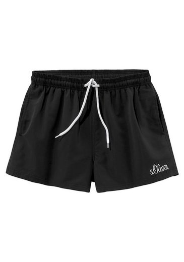 S.OLIVER Badeshorts mit komplementärem Farbdesign mehr 50% Rabatt mit kostenlosem Versand