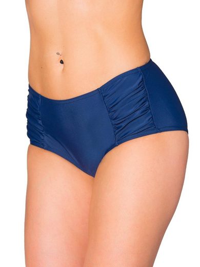 AQUARTI Bikini-Hose Aquarti Damen Bikinihose Hotpants mit seitlichen Raffungen mehr Meist gekauft