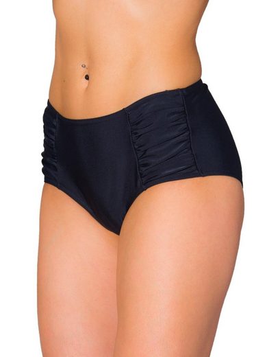 AQUARTI Bikini-Hose Aquarti Damen Bikinihose Hotpants mit seitlichen Raffungen mehr Meist gekauft