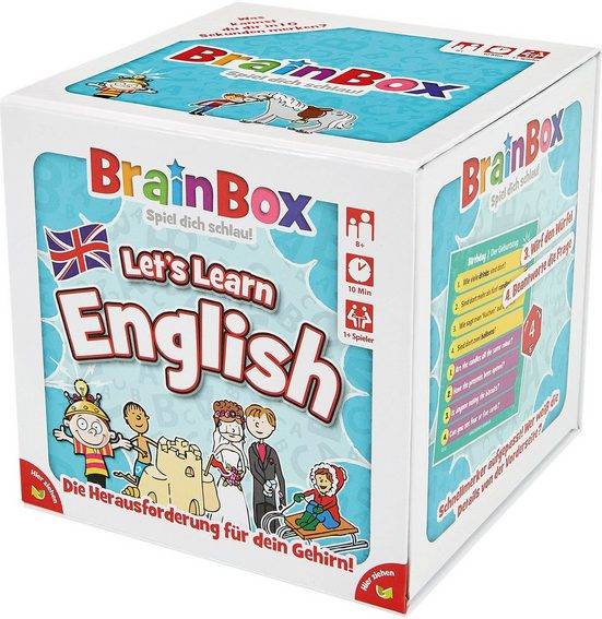 BRAINBOX Spiel Let's Learn English Lernspiel mehr Super Rabatt