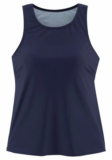 LASCANA Bade-Shirt mit Unterbrustgummi mehr Hotsell