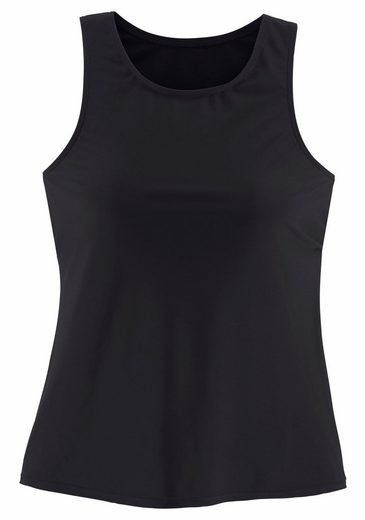 LASCANA Bade-Shirt mit Unterbrustgummi mehr Hotsell