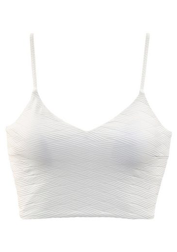 SUNSEEKER Crop-Bikini-Top Loretta mit Strukturmuster mehr Versandkostenfrei
