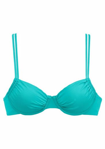 BUFFALO Bügel-Bikini-Top Happy seitlich zu raffen mehr Osterangebot