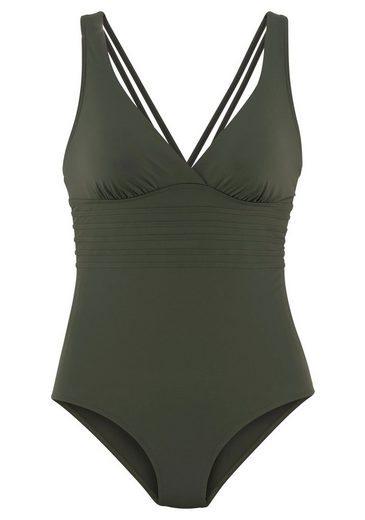 LASCANA Badeanzug mit toller Rückenlösung und Shaping-Effekt mehr Heißer Verkauf