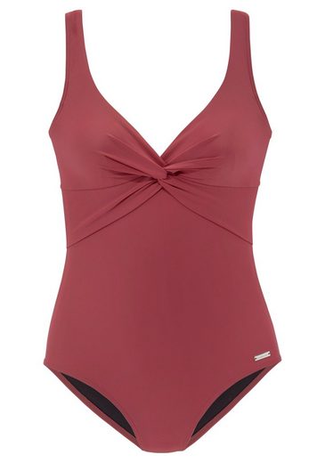 LASCANA Badeanzug mit Shaping-Einsatz vorn, eingearbeitete Softcups, mit Raffungen mehr Neueste Stile