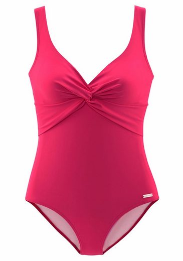 LASCANA Badeanzug mit Shaping-Einsatz vorn, eingearbeitete Softcups, mit Raffungen mehr Neueste Stile