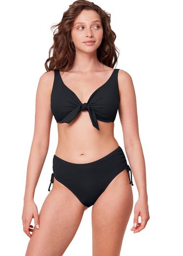 TRIUMPH Bügel-Bikini-Top Summer Glow W sd tief ausgeschnitten mit Bügeln, Struktur-Piqué mehr