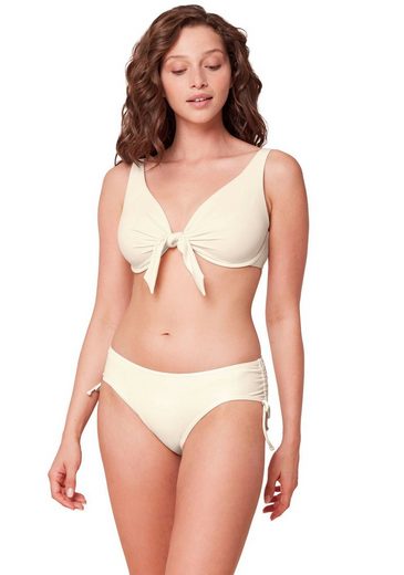 TRIUMPH Bügel-Bikini-Top Summer Glow W sd tief ausgeschnitten mit Bügeln, Struktur-Piqué mehr Vierteljährliche Förderung